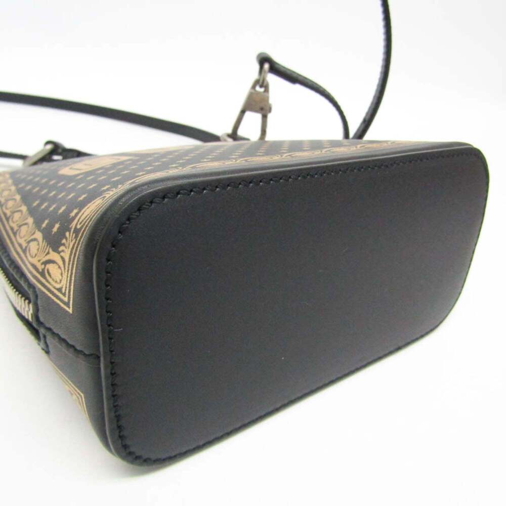 GUCCI Authentic Black Leather Shoulder Bag - Picture 5 of 12